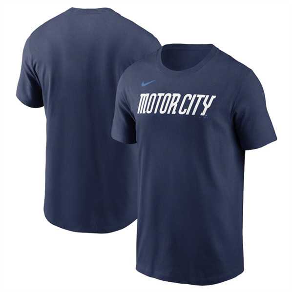 Men's Detroit Tigers Navy 2024 City Connect Wordmark T-Shirt,We sell and wholesale Men's Detroit Tigers Navy 2024 City Connect Wordmark T-Shirt on line form chian!